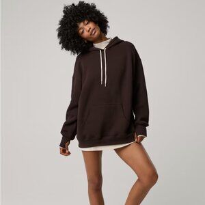 Aerie Offline Oversized Sweatshirt in Deep Earth, NEW WITH TAGS